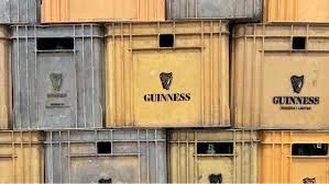 GUINNESS EMPTY BOTTLES CRATES